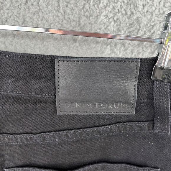 Aritzia Denim Forum Arlo High Rise Straight Size 29 28L Black wash Jeans NWOT - Picture 11 of 14